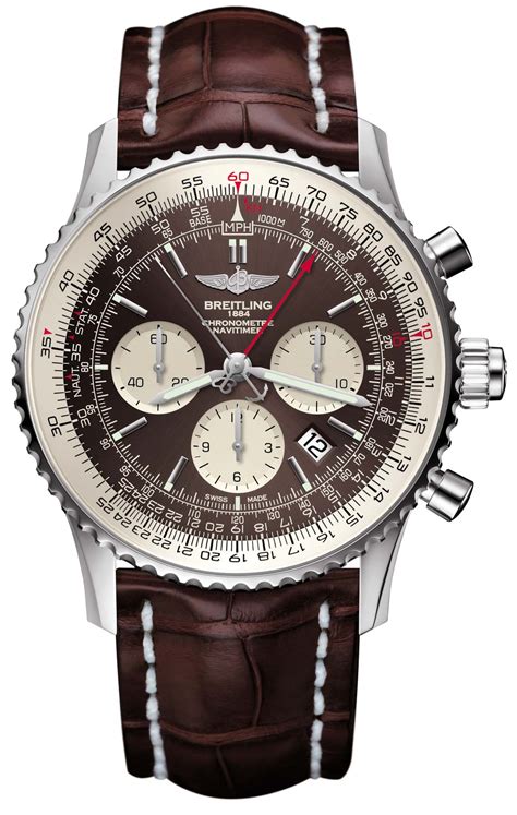 breitling navitimer rattrapante watch|Breitling Navitimer rubber strap.